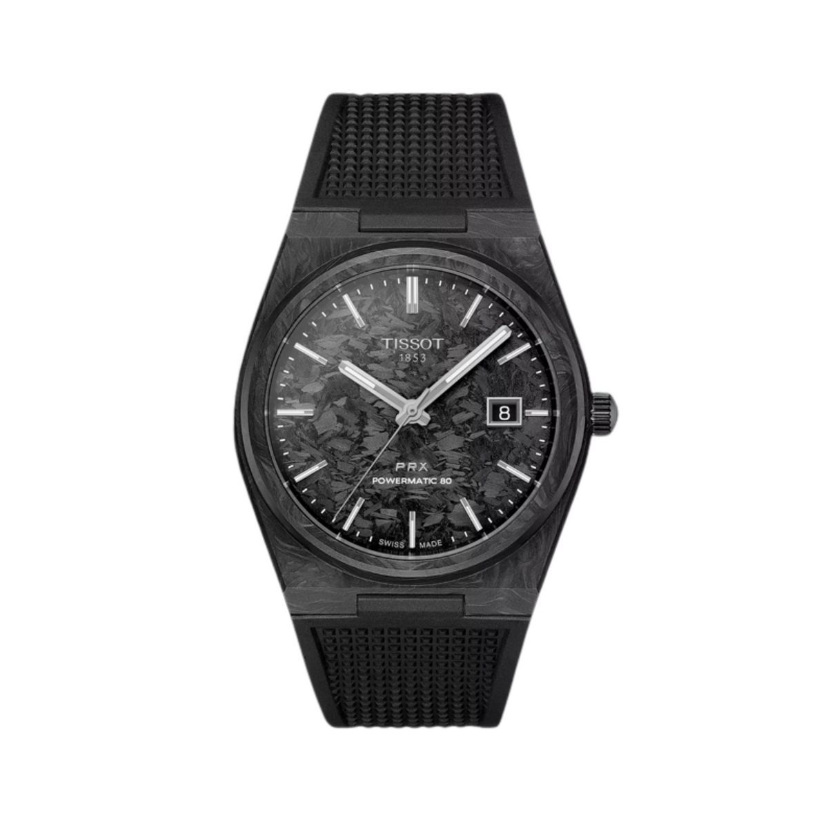 Tissot PRX Forged Carbon Fiber 40MM Black Watch