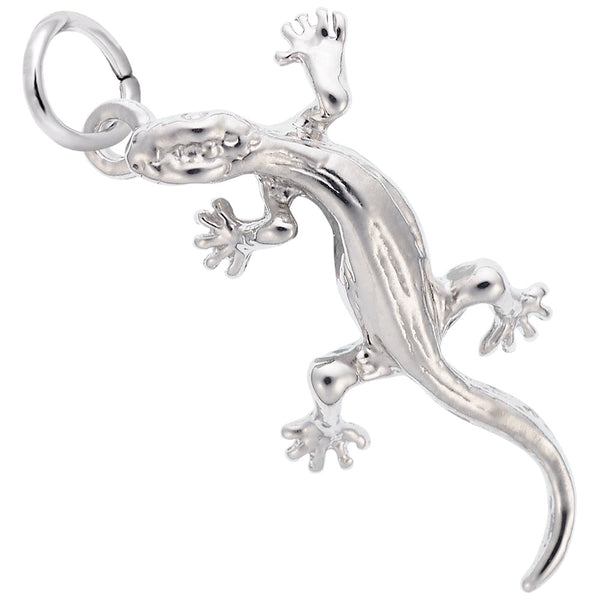 STERLING LIZARD CHARM