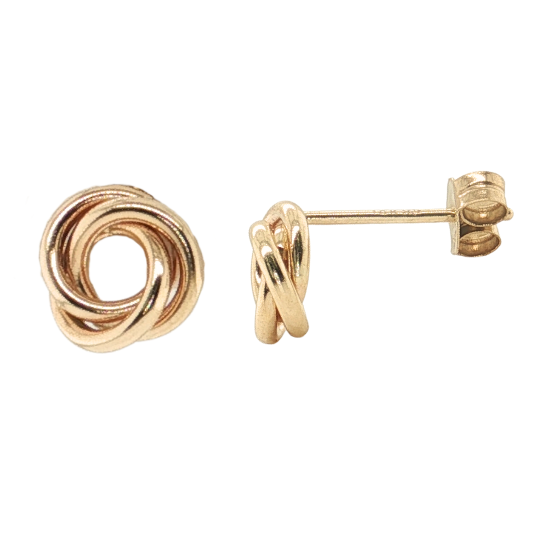 Yellow Gold Love Knots