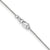 14K WG .9MM ROUND CABLE 20"