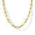 14K Yellow Gold Paperclip Chain.