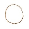 14KY HOLLOW ROPE BRACELET 7.5IN