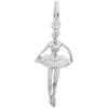 Sterling Silver Ballet Charm