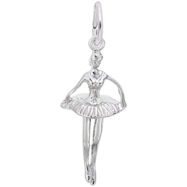 Sterling Silver Ballet Charm