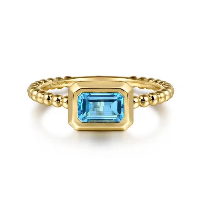 BUJUKAN PROMISE 14K YG .80CT B.