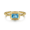 BUJUKAN PROMISE 14K YG .80CT B.