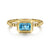 BUJUKAN PROMISE 14K YG .80CT B.