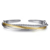 BUJUKAN 14K YG STERLING TWISTE