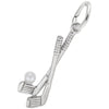Sterling Silver Golf Clubs Charm