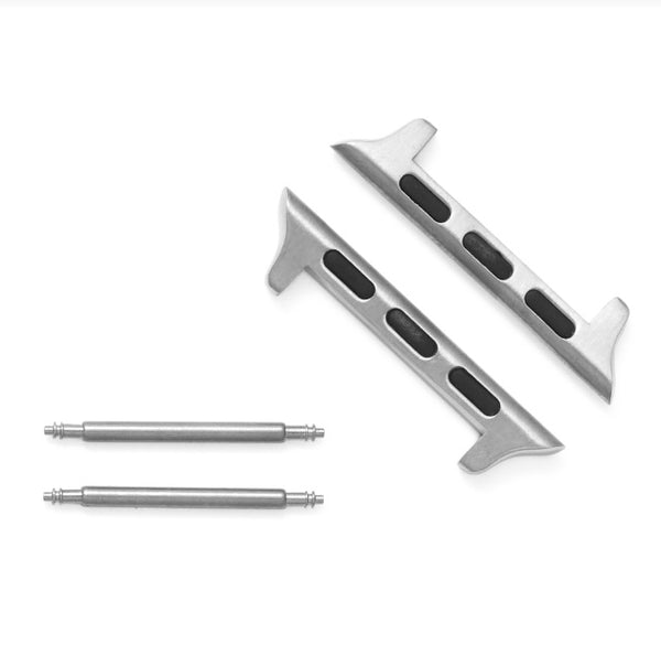 APS APPLE SPRING BAR 42MM SILV