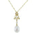 14K YG 8-9MM FWP SEED PEARL PE