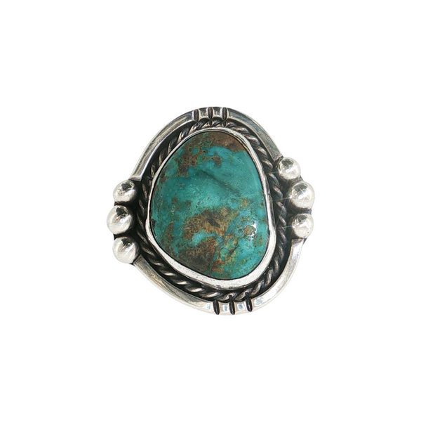 S/S TURQUOISE RING