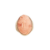 14KY VINTAGE CAMEO RING