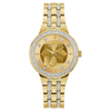 Bulova Goldtone Phantom Watch with Crystal Accents 97L176