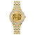 Bulova Goldtone Phantom Watch with Crystal Accents 97L176
