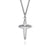 STERLING CROSS 22" CHAIN S1945
