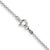 Sterling 1.5MM Rolo Chain 20"