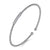 14K White Gold Bujukan Bangle.