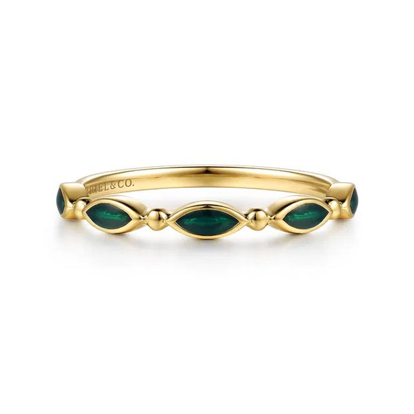 Bujukan Ball Marquise Chrome Green Enamel SZ 6.5 S2334716