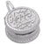 Sterling Silver Happy Birthday Cake Charm.