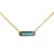 14K YG APPROX 1CTW HIJ VS2/SI1 NECKLACE 17"