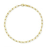 Stellari 18K Yellow Gold Plated 3.5mm Paperclip Bracelet