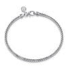 Sterling Sliver Wheat Bracelet 8.5in
