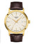 Tissot Men's Classic Dream Leather Watch with Ivory Dial