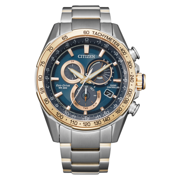 Citizen Eco Drive PCAT Radio Controlled Stainless Watch CB5916-59L