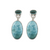 Sterling Sliver Larimar Earrings