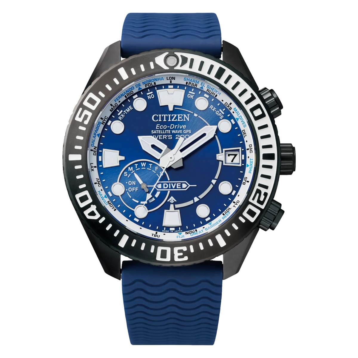 Citizen Eco Drive Satellite Wave GPS Divers Watch CC5006-06L