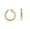 Estate 14kt Yellow Gold Hollow Hoops