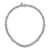Sterling Silver Bujukan Link Chain Necklace