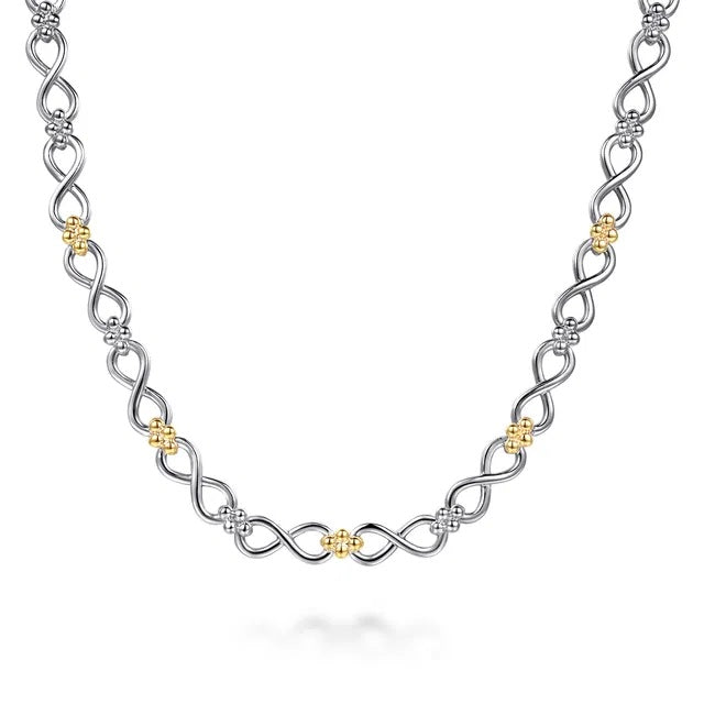 BUJUKAN STERLING 14K YG INFINI