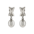S/S BEAD DROP EARRING SOLD A
