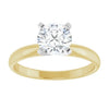 10K WG 1CT CZ SOLITAIRE.
