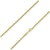 Stellari 18K Yellow Gold Plated Rope Chain