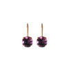 14KY 1.6CTW AMETHYST LEVERBACK EARRINGS