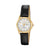 JCQZ65 Citizen Quarts Black Leather Two Tone
