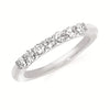 14K WG .50CTW I I1 7 STONE DIA
