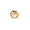 Estate 18kt Yellow Gold Waltham Diamond Spinner Ring Size 5.25