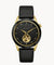 JBUL73 Apollo Automatic Black Leather Gold Tone