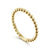 14K Yellow Gold Bujukan Beaded Stackable Ring.