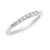 14K WG .25CTW I I1 7 STONE DIA