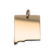 14K Yellow Gold New Mexico State Charm