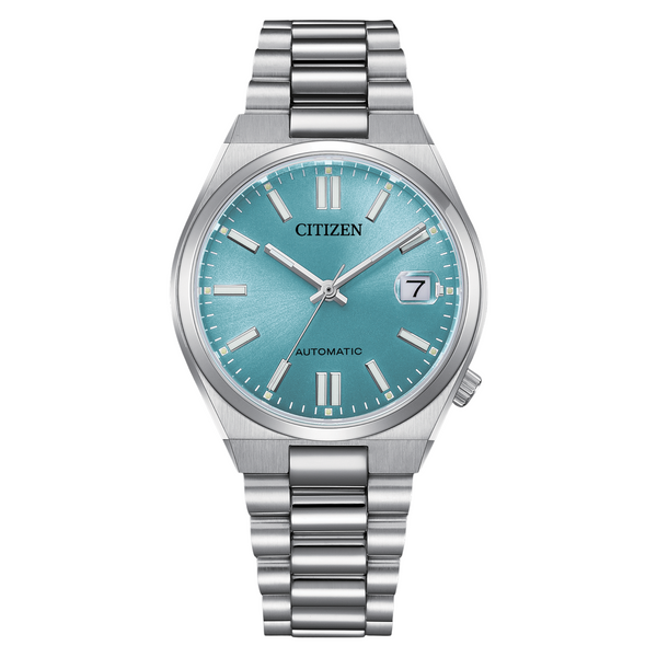 Citizen Tsuyosa Stainless Automatic Watch Aqua Dial NJ0200-50L