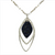 Estate Gabriel & Co Sterling Sliver Sapphire 18in Necklace S706272