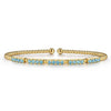 BUJUKAN 14K YG .79CTW SWISS BL