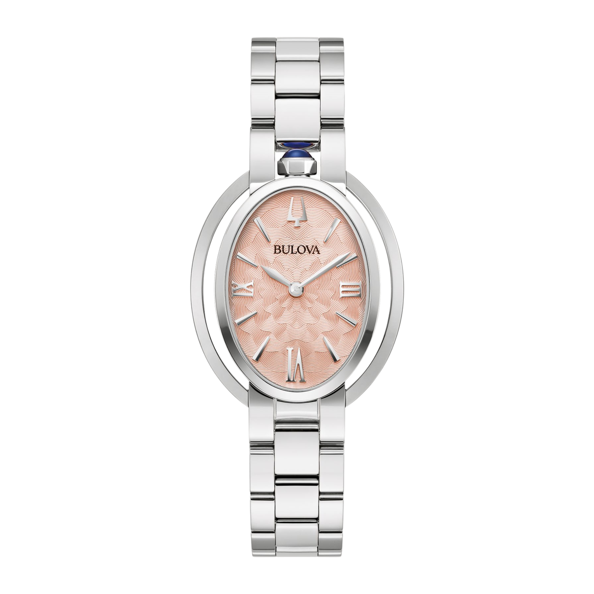 Bulova Women's Oval Rubaiyat Stainless Watch 96L331