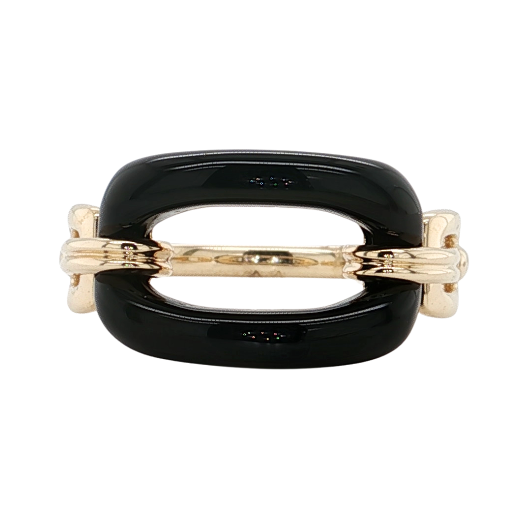 14kt Yellow Gold 2.95ctw Onyx Ring